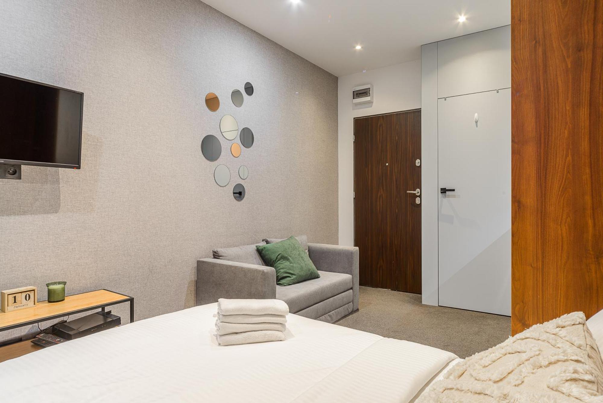 Lumina Design Studios With Beautiful View Varşovia Exterior foto