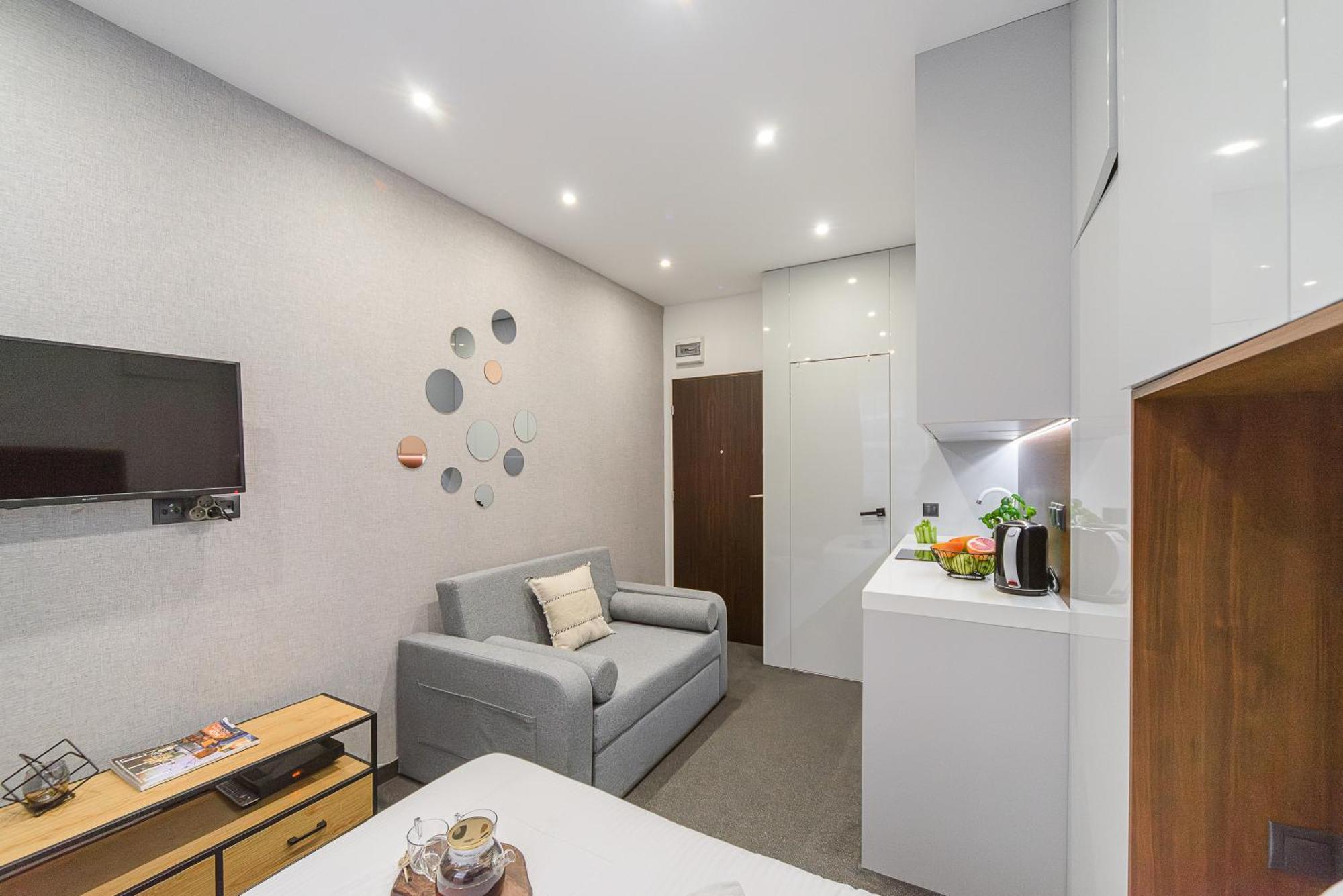 Lumina Design Studios With Beautiful View Varşovia Exterior foto