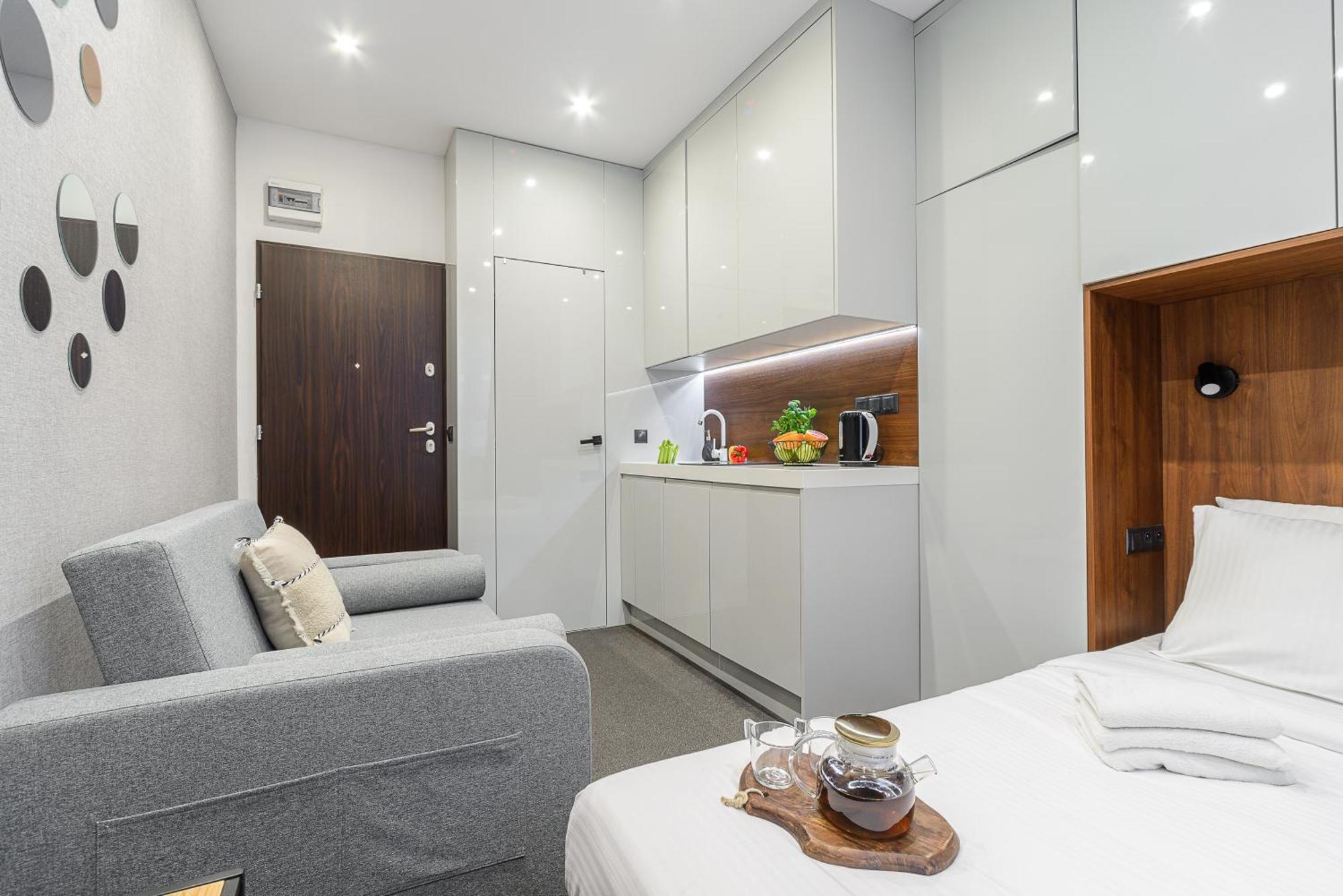 Lumina Design Studios With Beautiful View Varşovia Exterior foto